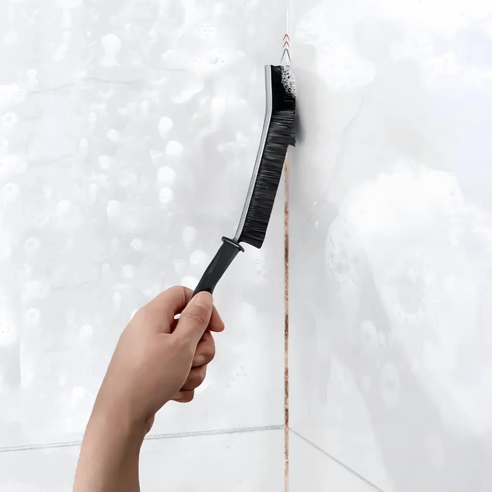 Curved Grout Cleaning Brush – Deep Clean Tiles, Grout & Hard-to-Reach Corners