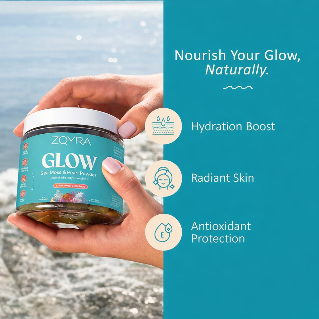 GLOW Sea Moss & Pearl Gummies