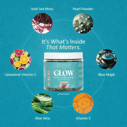 GLOW Sea Moss & Pearl Gummies