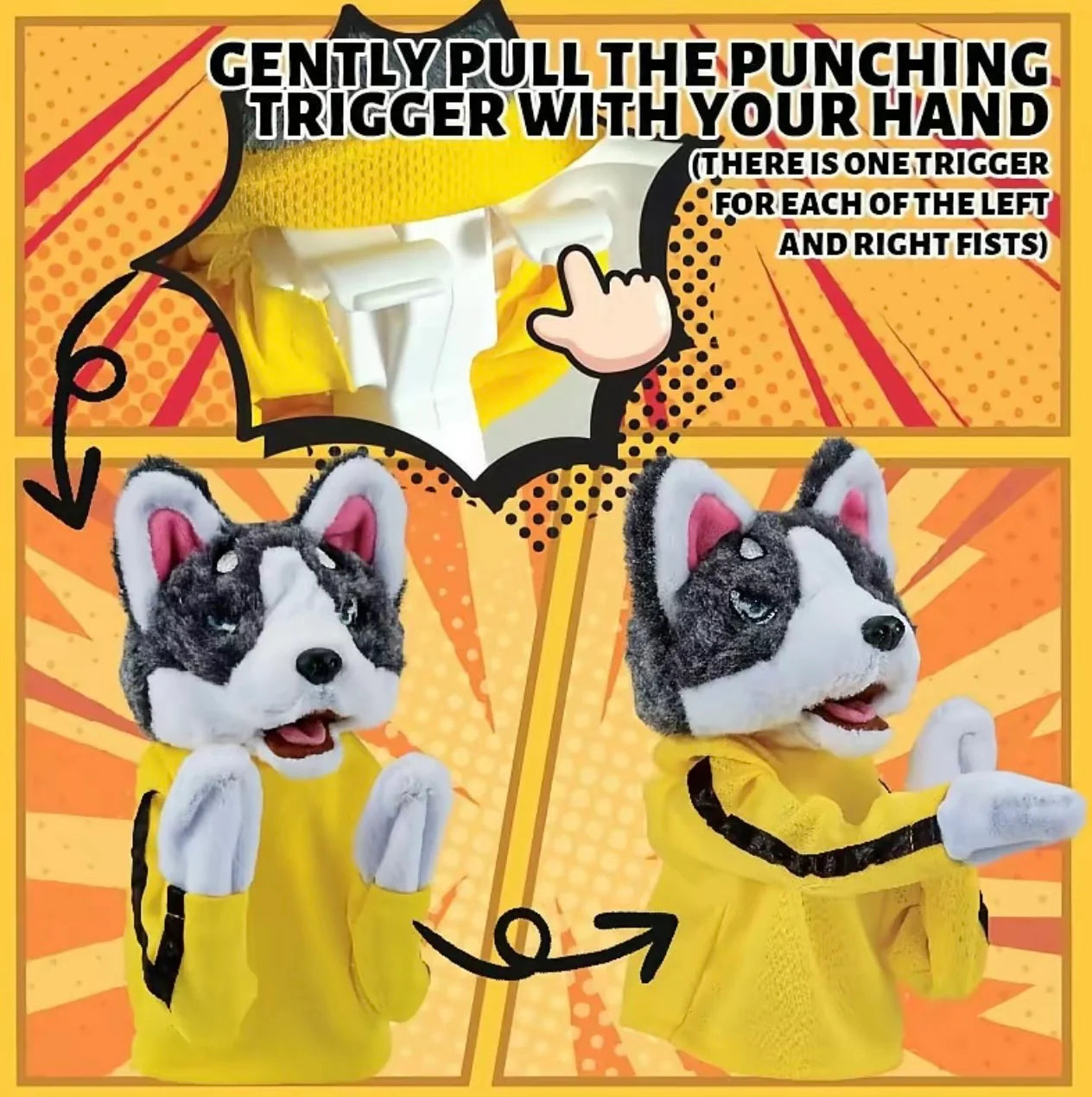 Boxing Battle Interactive Animal Hand Puppet – Fun Family Playtime for Kids