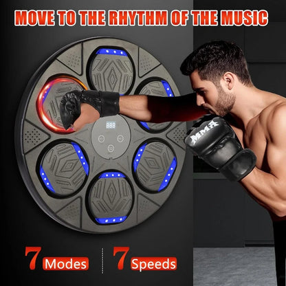Smart Music Boxing Machine – Train Faster, Burn More Calories & Improve Reflexes