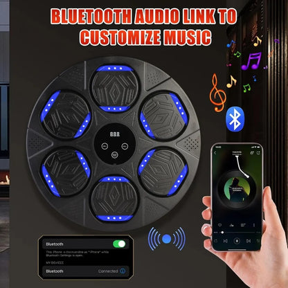 Smart Music Boxing Machine – Train Faster, Burn More Calories & Improve Reflexes