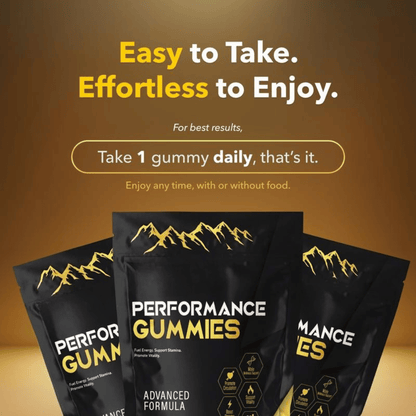 Performance Gummies for Energy, Stamina & Vitality