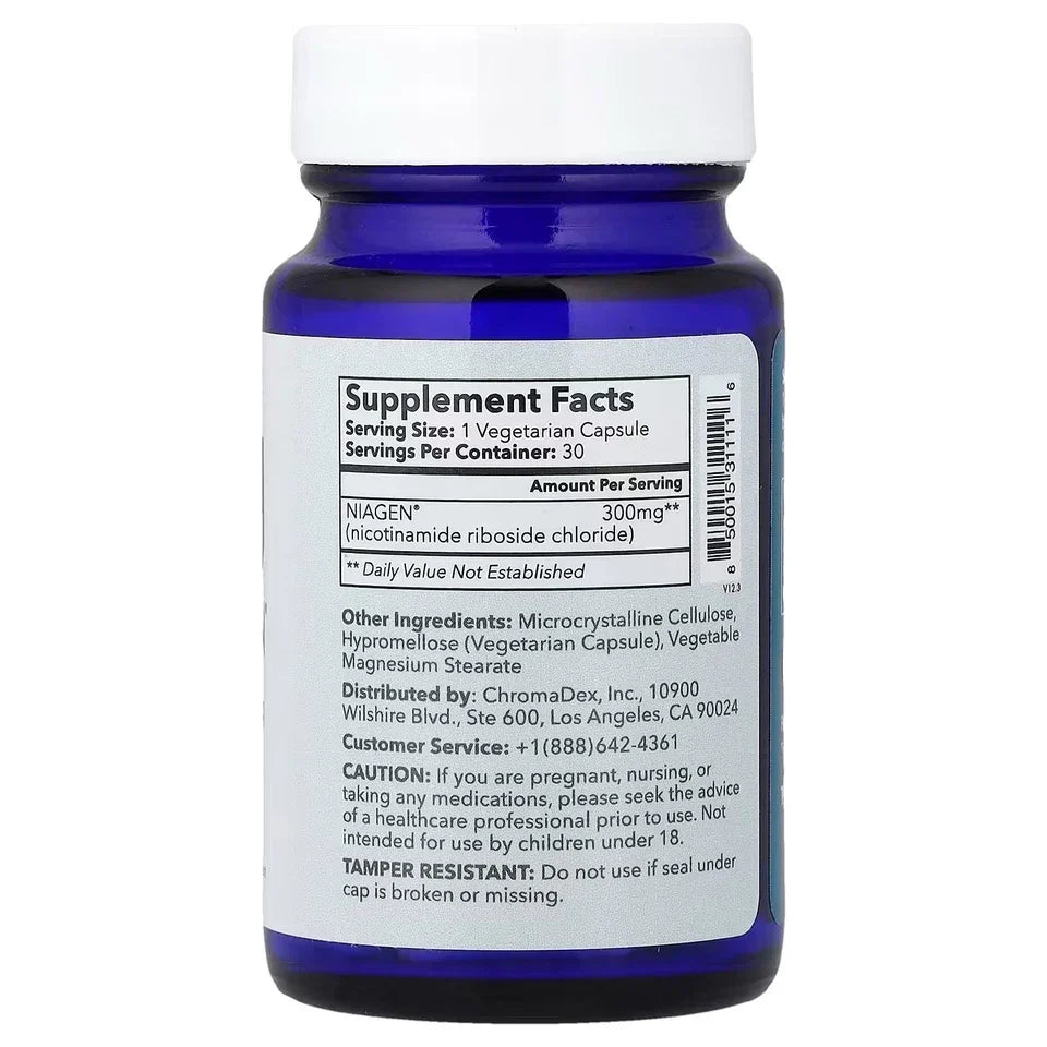 TRU Niagen 300mg NAD+ Booster – 90 Capsules (New &amp; Sealed)